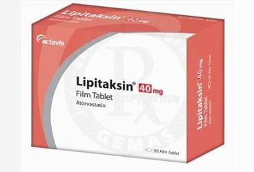 LIPITAKSIN 40 mg 90 film tablet kutu görseli