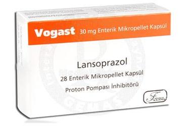 VOGAST 30 mg 28 mikropellet kapsül {Actavis} kutu görseli
