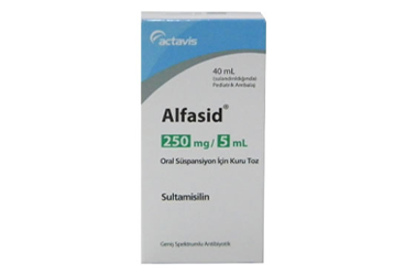 ALFASID 250 mg 70 ml süspansiyon kutu görseli