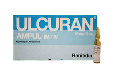 ULCURAN 50 mg 10 ampül kutu görseli