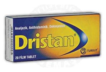 DRISTAN 20 film tablet kutu görseli