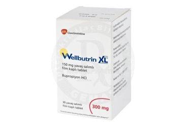 WELLBUTRIN XL 300 mg 30 yavaş salınımlı film kaplı tablet kutu görseli
