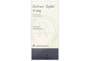 ZOFRAN ZYDIS 4 mg 10 tablet kutu görseli