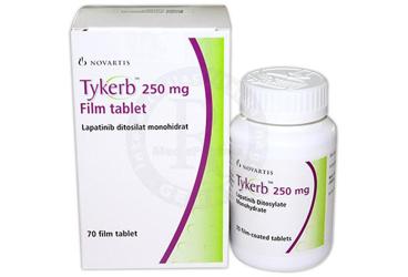 TYKERB 250 mg 70 film tablet kutu görseli