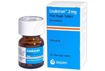 LEUKERAN 2 mg 25 tablet {Glaxo} kutu görseli