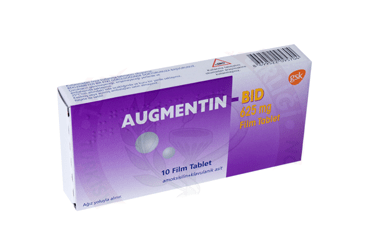 AUGMENTIN BID 625 mg 14 film tablet kutu görseli
