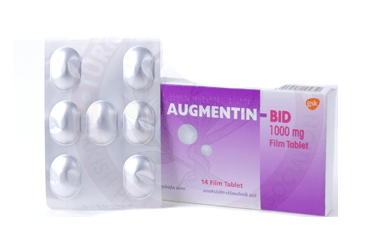 AUGMENTIN BID 1000 mg 14 film tablet kutu görseli