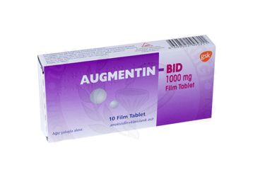 AUGMENTIN BID 1000 mg 10 film tablet kutu görseli