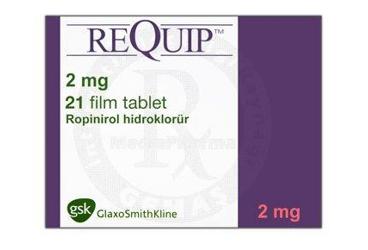 REQUIP 2 mg 21 film tablet kutu görseli