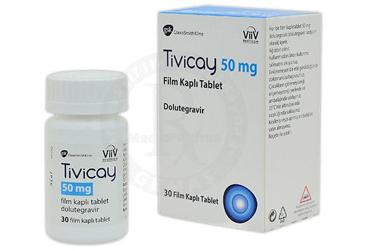 TIVICAY 50 mg 30 film tablet kutu görseli