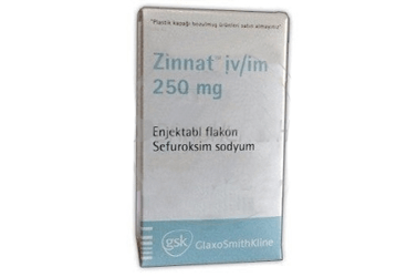 ZINNAT 750 mg 1 flakon kutu görseli