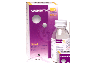 AUGMENTIN BID 200/28 oral süspansiyon haz. için kuru toz 100 ml kutu görseli