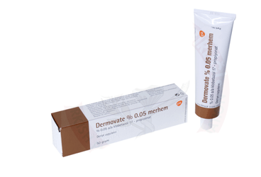 DERMOVATE % 0.05 50 gr merhem kutu görseli