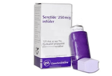 SERETIDE inhaler 250 mcg 120 doz kutu görseli