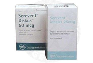 SEREVENT diskus 50 mcg 60 doz diskus kutu görseli