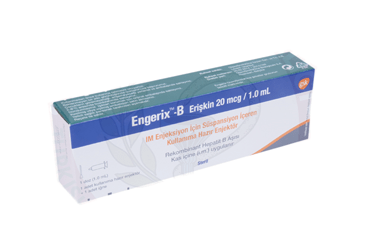 ENGERIX-B 20 mcg/ 1ML 1 enjektör {8699522967216} kutu görseli