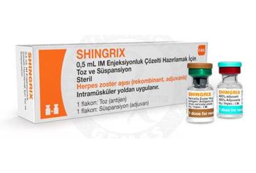 SHINGRIX 0.5 ml IM enjeksiyonluk çözelti hazırlamak için toz ve süspansiyon (1 adet) kutu görseli