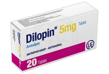 DILOPIN 5 mg 20 tablet kutu görseli