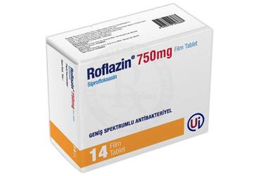 ROFLAZIN 750 mg 14 film tablet kutu görseli