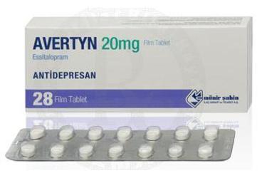 AVERTYN 20 mg 28 film tablet kutu görseli