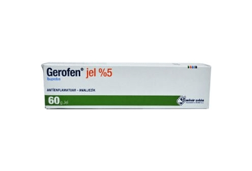 GEROFEN %5 jel 60 gr kutu görseli