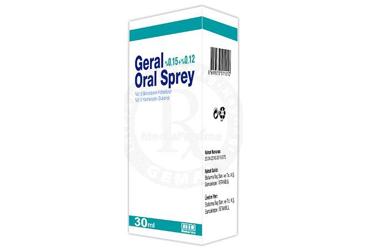 GERAL oral sprey.30 ml kutu görseli