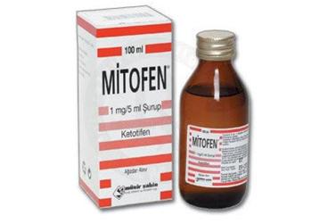 MITOFEN 1 mg/5 ml şurup 100 ml kutu görseli