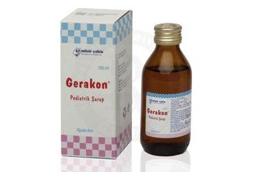 GERAKON pediatrik 100 ml şurup kutu görseli