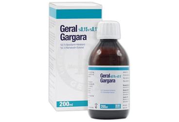 GERAL gargara 200 ml kutu görseli