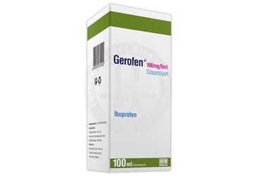 GEROFEN 100 ml süspansiyon kutu görseli