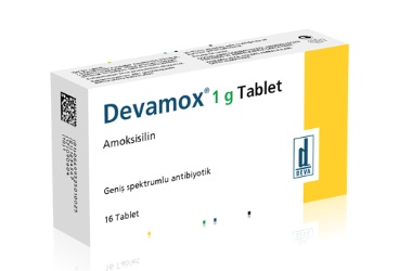 DEVAMOX 1 gr 16 tablet kutu görseli