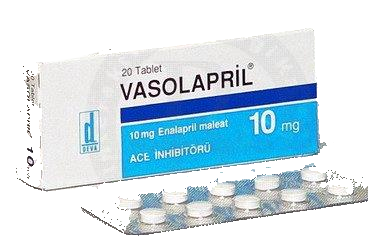 VASOLAPRIL 10 mg 20 tablet kutu görseli