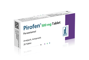 PIROFEN 500 mg 20 tablet kutu görseli