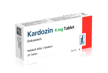 KARDOZIN 4 mg 20 tablet kutu görseli