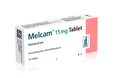 MELCAM 15 mg 10 tablet kutu görseli