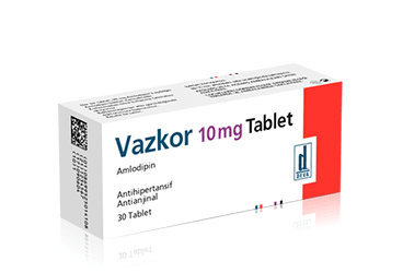 VAZKOR 10 mg 30 tablet kutu görseli