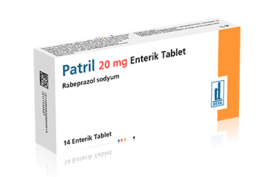 PATRIL 20 mg 14 enterik tablet kutu görseli