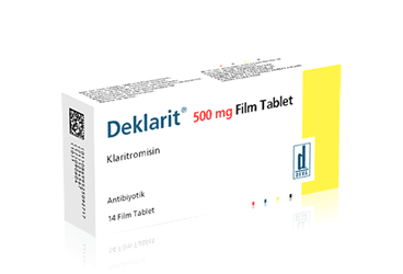 DEKLARIT 500 mg 14 film tablet kutu görseli