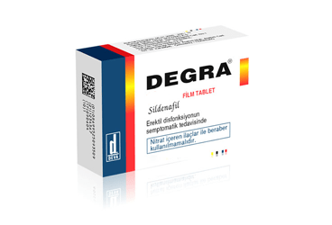 DEGRA 25 mg 4 film tablet kutu görseli