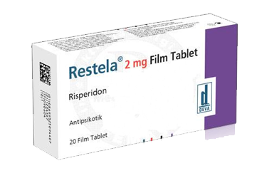 RESTELA 2 mg 20 film tablet kutu görseli