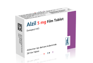 ALZIL 5 mg 28 film tablet kutu görseli