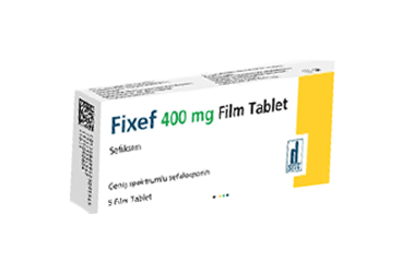 FIXEF 400 mg 5 film tablet kutu görseli