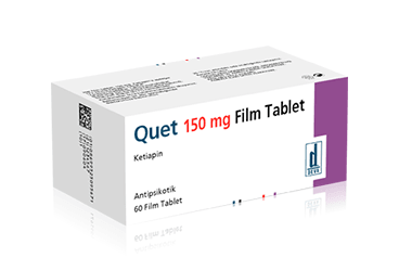 QUET 150 mg 60 film tablet kutu görseli