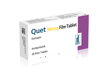 QUET 300 mg 30 film tablet kutu görseli