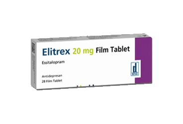 ELITREX 20 mg 28 film tablet kutu görseli