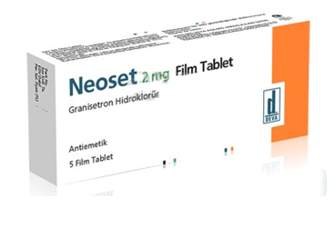 NEOSET 2 mg 5 film tablet kutu görseli
