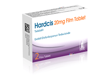 HARDCIS 20 mg 2 film tablet kutu görseli