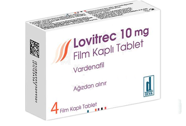 LOVITREC 10 mg film kaplı tablet (4 tablet) kutu görseli