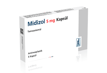 MIDIZOL 5 mg 5 kapsül kutu görseli