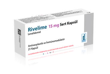 RIVELIME 15 mg 21 sert kapsül kutu görseli